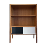 Scandinavian vintage library storage cabinet