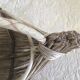 Asian artisanal basket in the shape of a boat