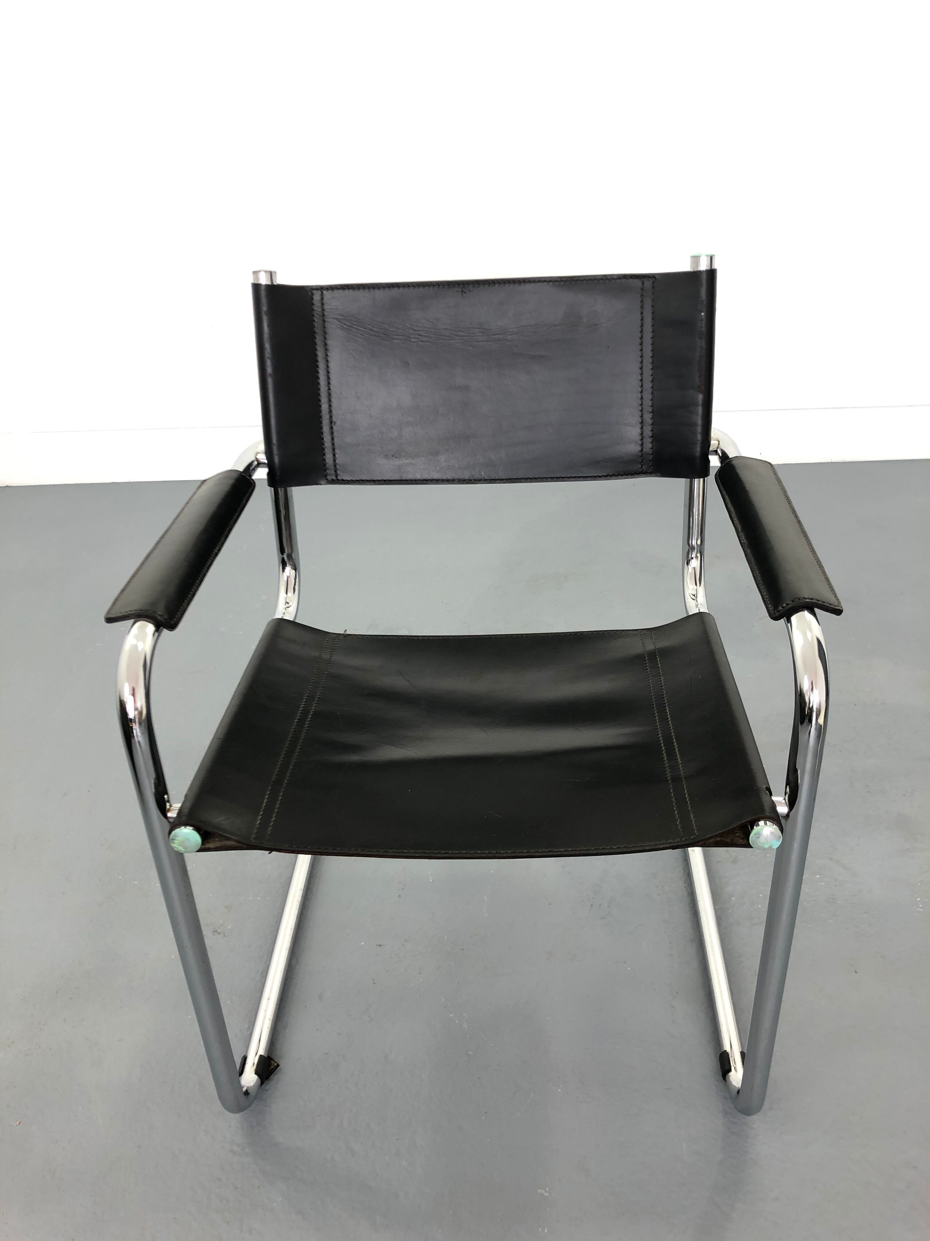 Italy chrome chair, 1970s