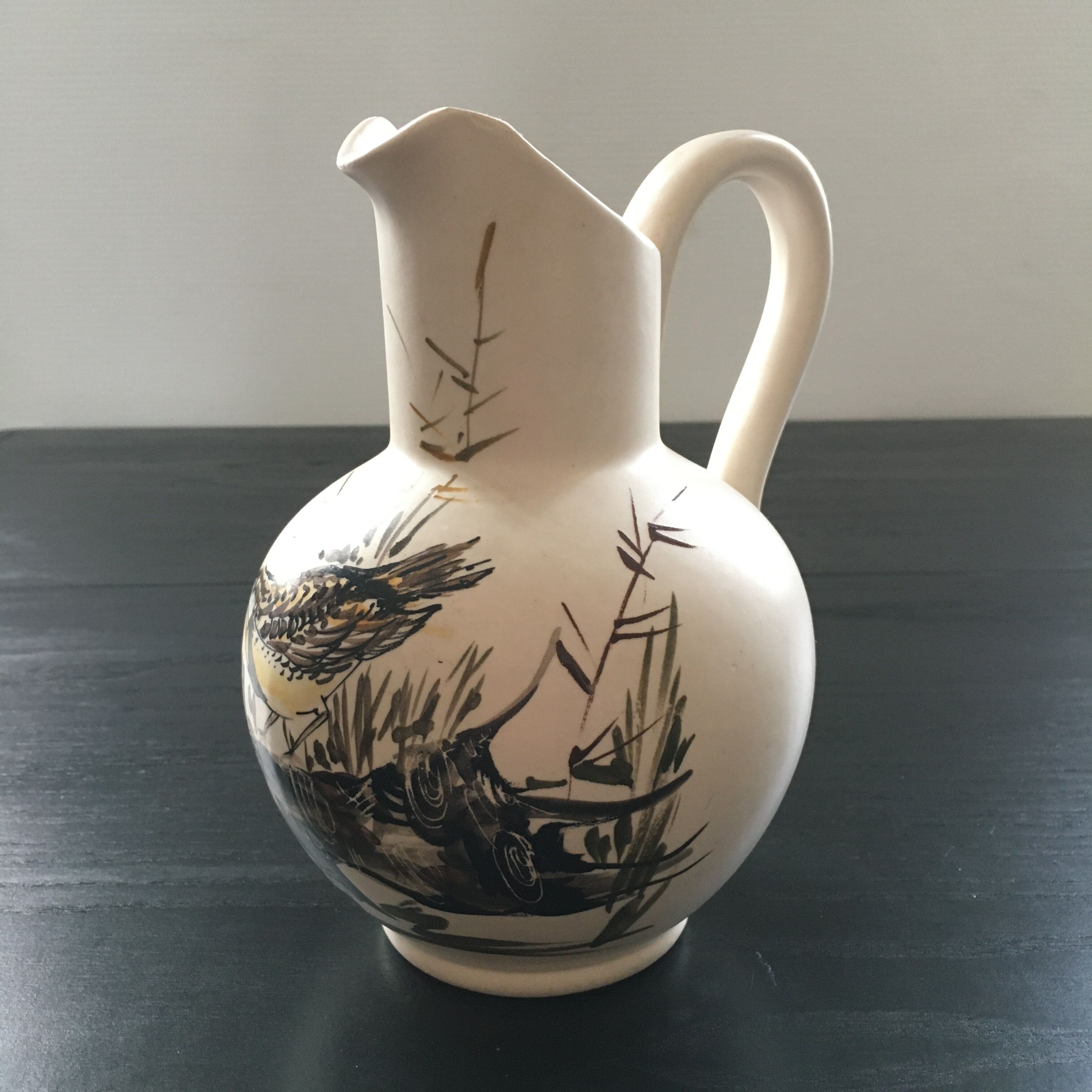 Widgeon decoration pitcher