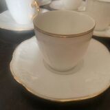 Set of 6 coffee cups and saucers