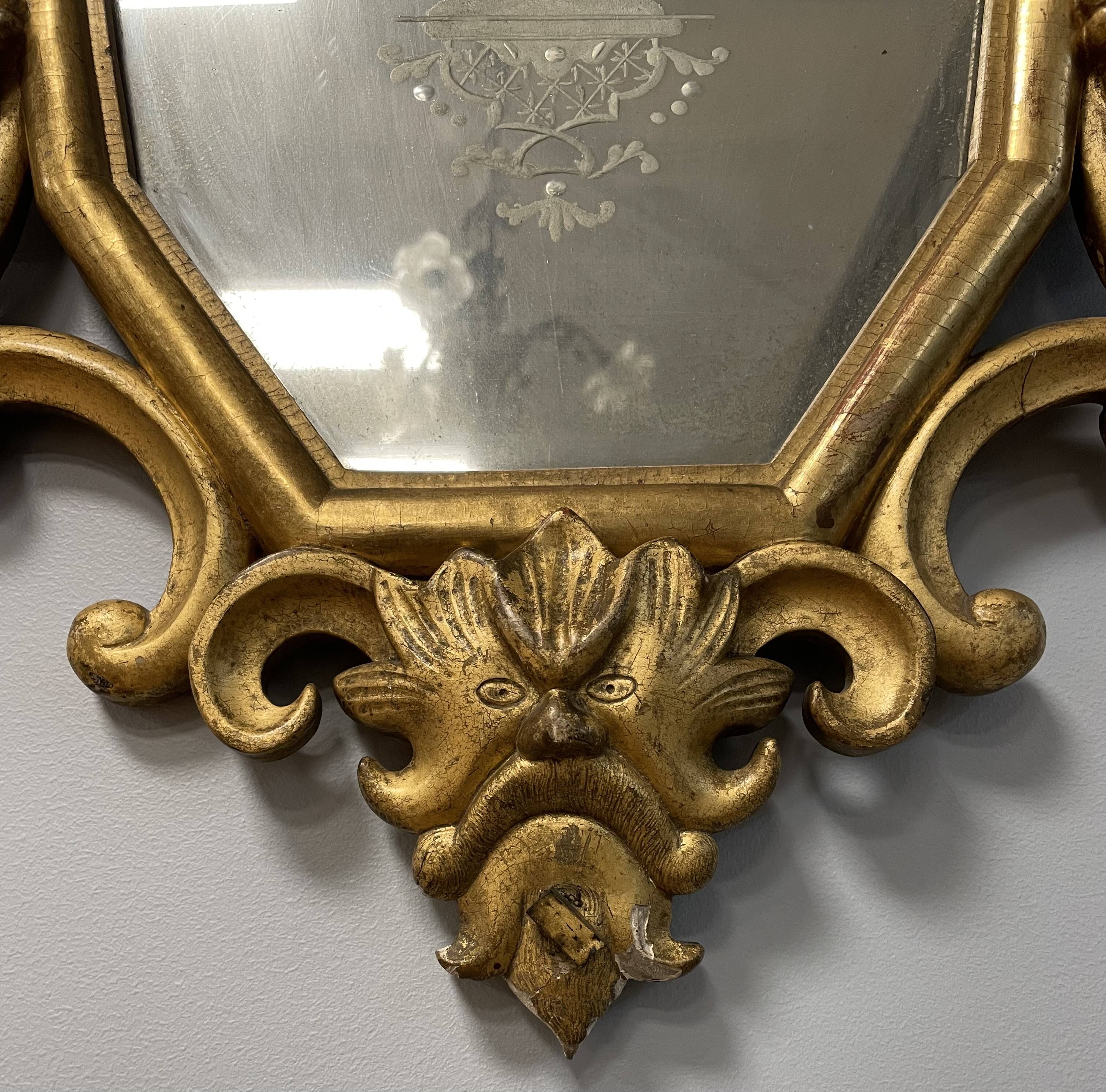 Pair of Italian mirrors