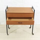 60s sewing trolley / table