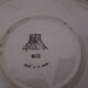 Hollow round dish and round dish in Gien earthenware nice model
