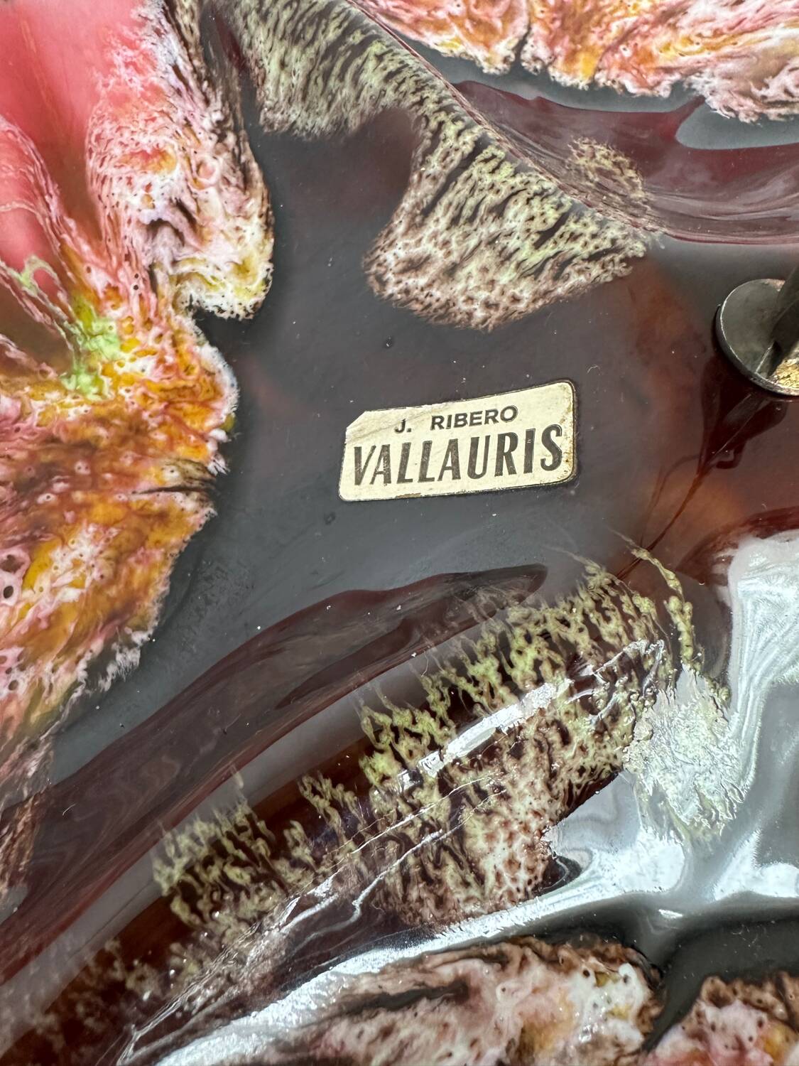 Plat serviteur Vallauris