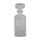 Carafe in chiseled glass 60's