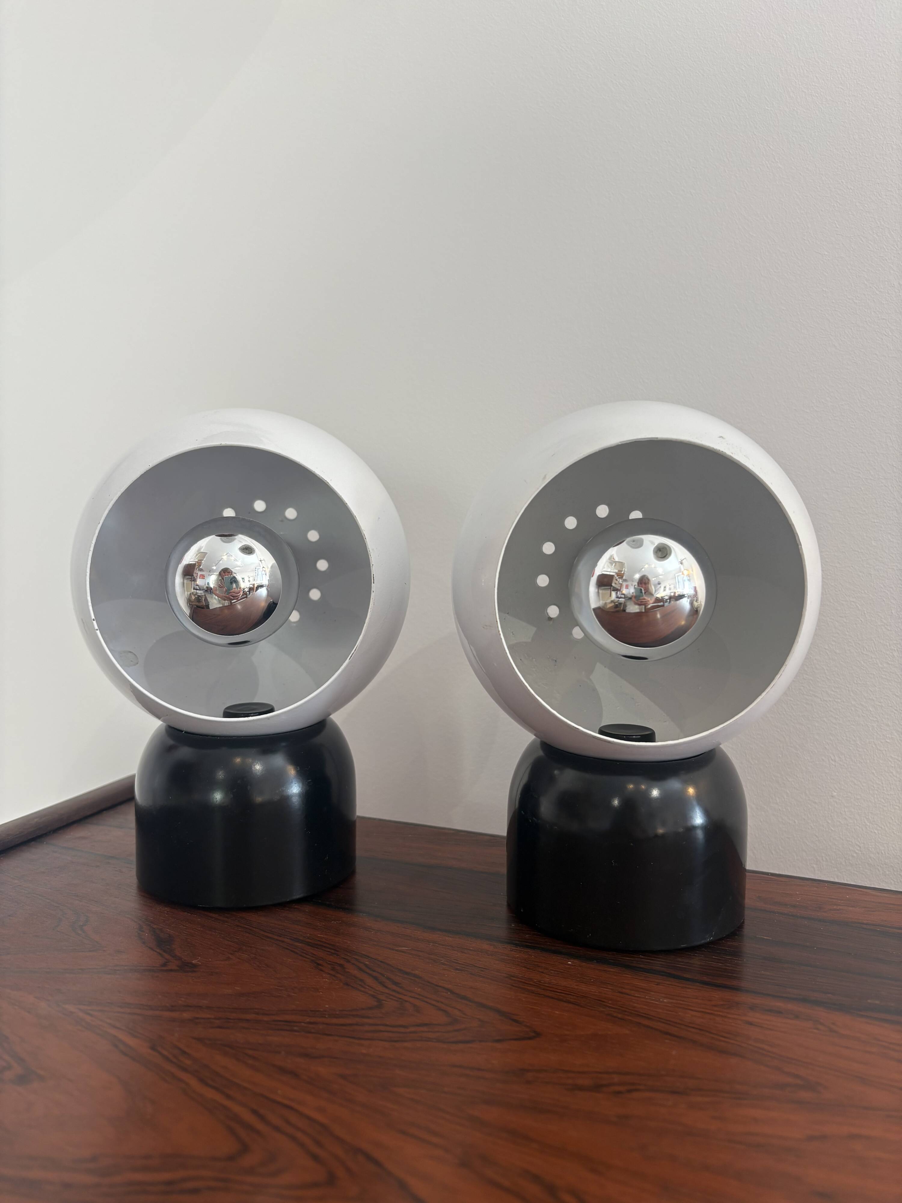 Paire de lampes Eyeball - Italie