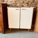 Buffet de cuisine blanc bois et formica