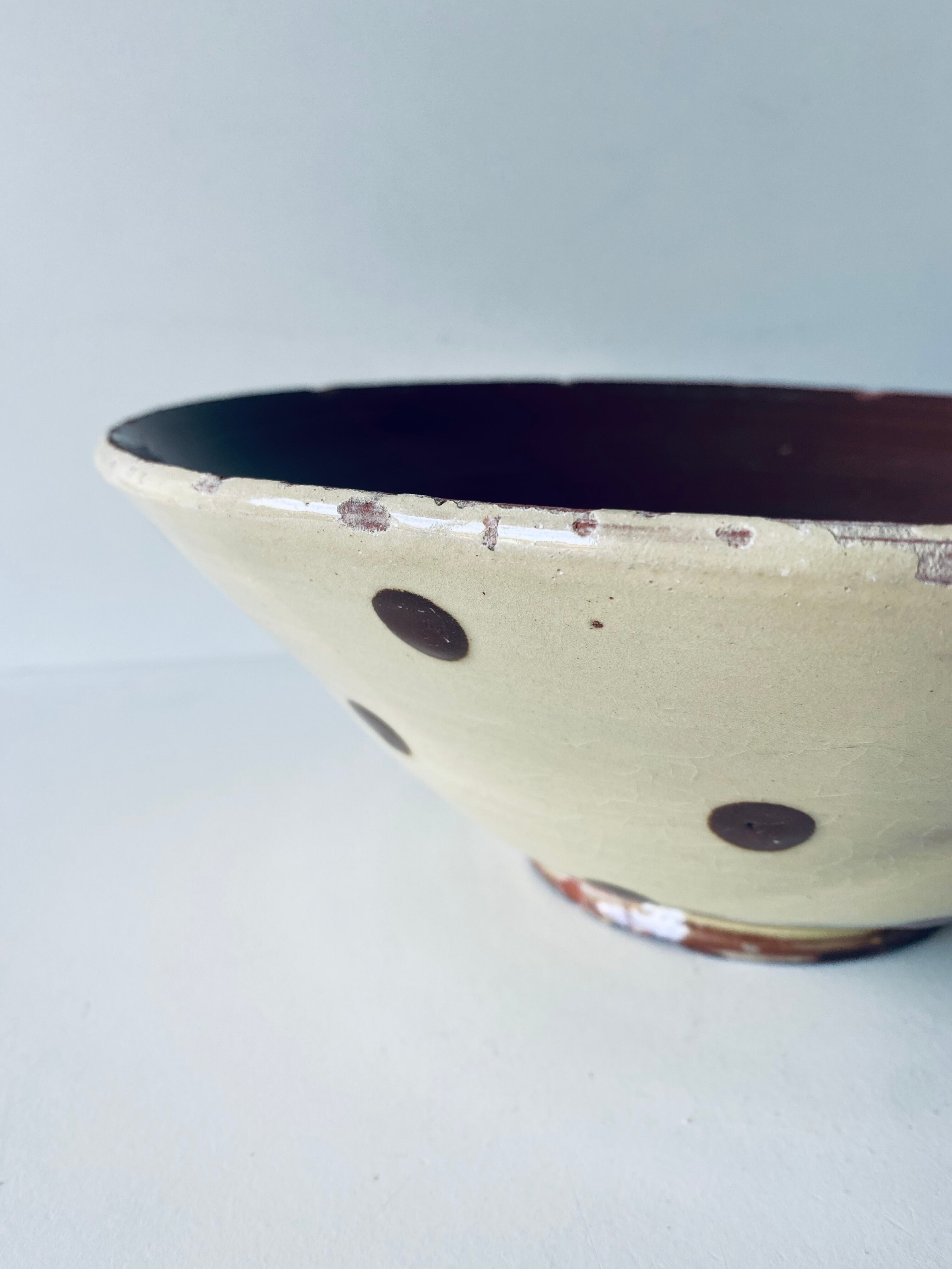 Old Savoyard pottery in terracotta