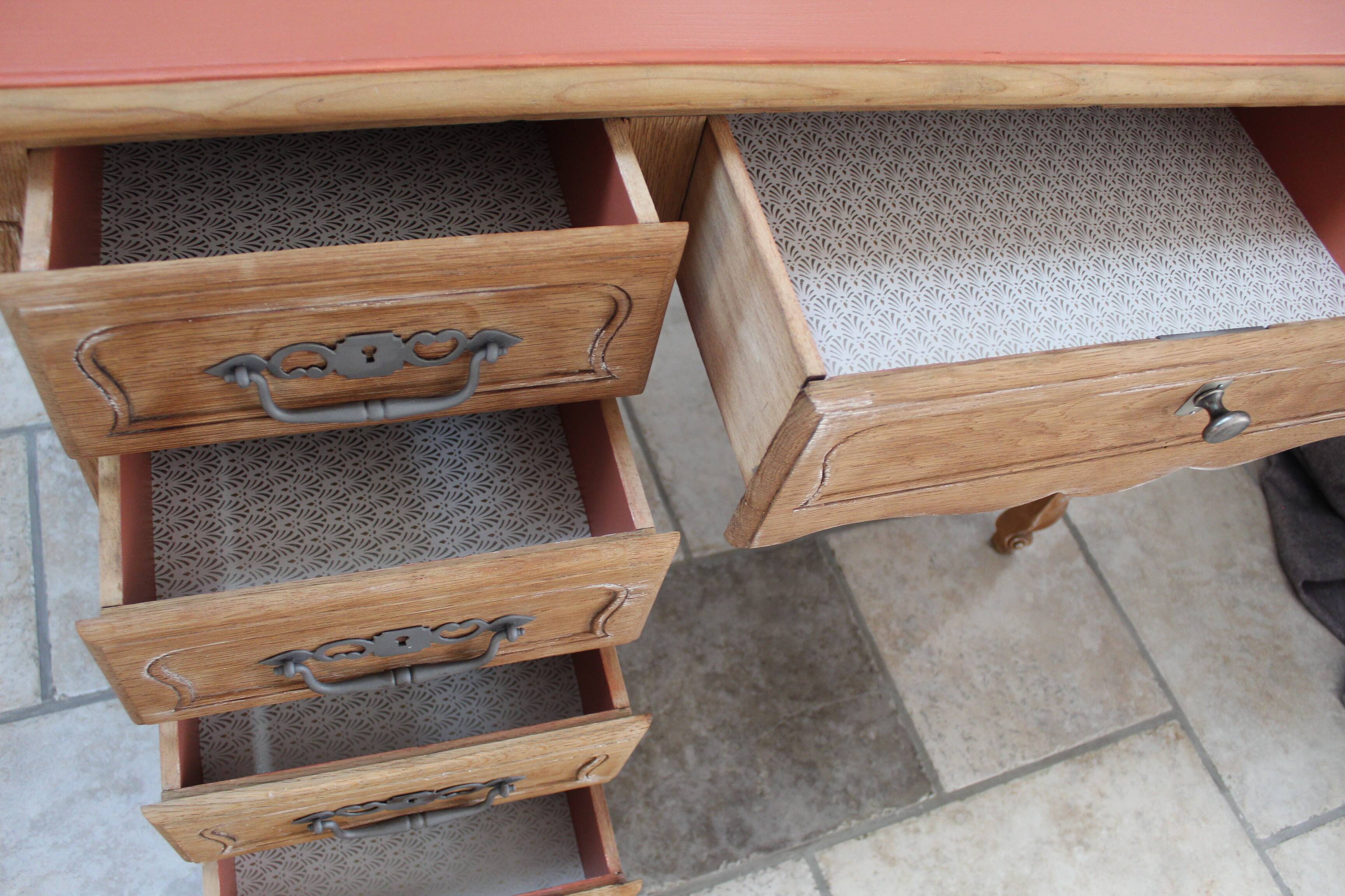 Bureau stylé relooké