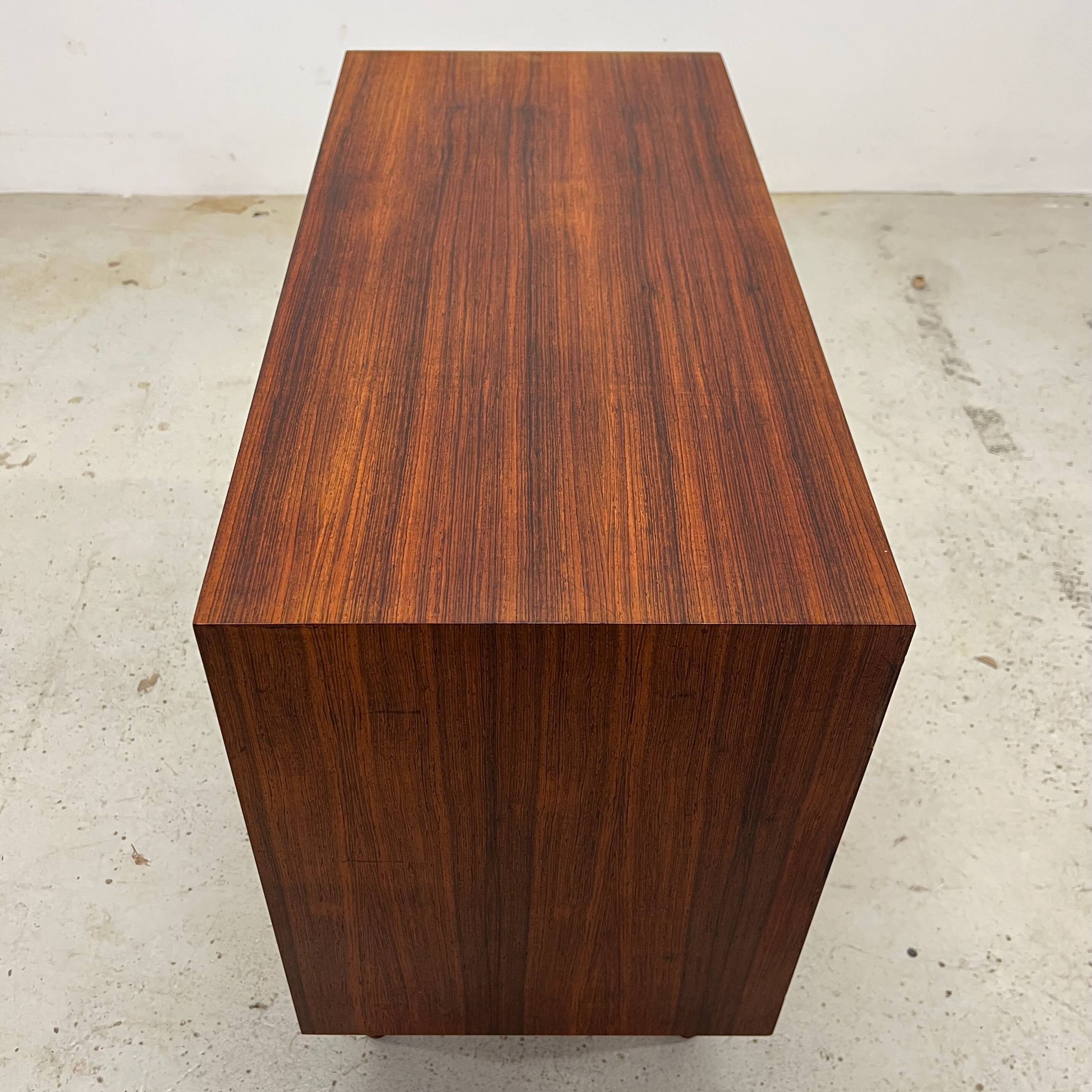 Rosewood Chest Of Drawers By Kai Kristiansen For Feldballes