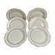Assiettes à dessert en porcelaine de Sologne
