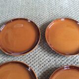 Series of 6 dessert plates