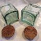 2 jars vintage