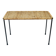 Long side table by Carl Aubock, flower bench, rattan, wicker, Austria, 1950s