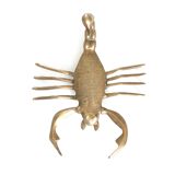 Brass scorpion, 1960s
