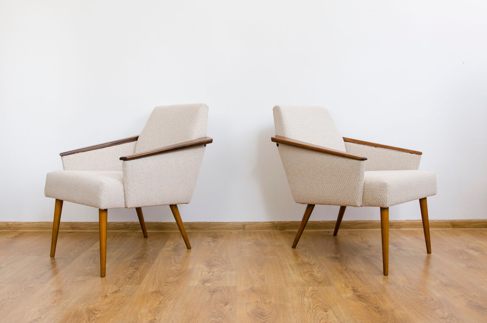 Pair of mid-century armchairs