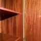 60s mahogany cabinet, 4 doors