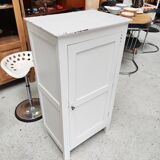 Title: Small Two-Tone Work Cabinet – 1950s