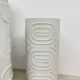 Set of 6 biscuit porcelain vases, 1970s