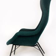 Fauteuil à oreilles par Miroslav Navrátil, Tchécoslovaquie, années 1960.