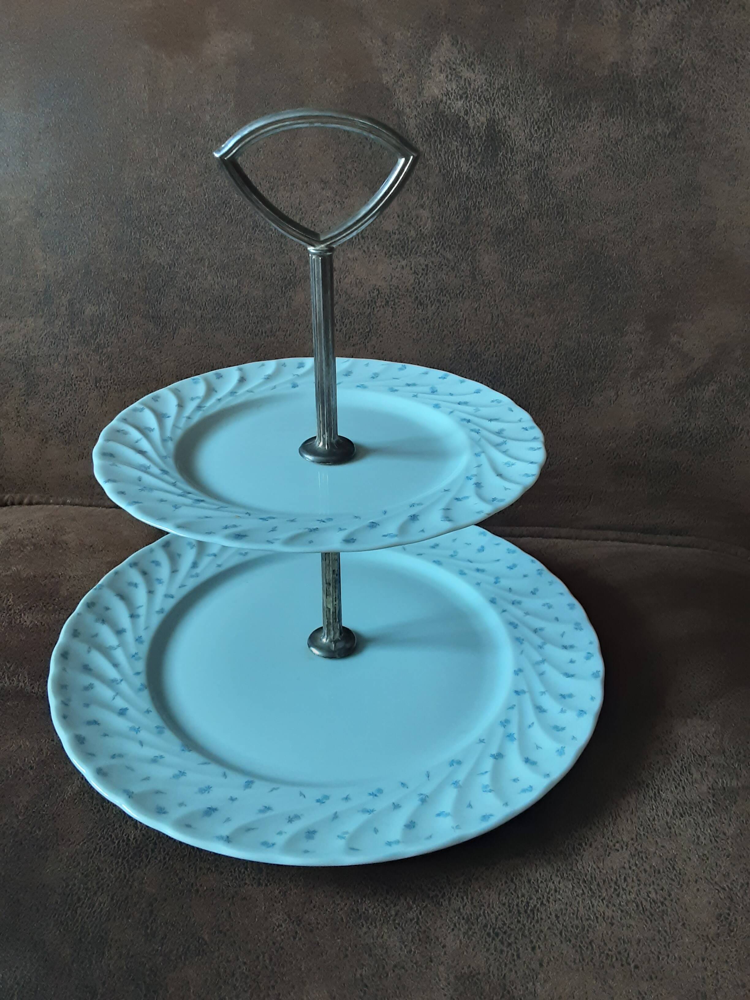 Philippe Deshoulieres Porcelain Tiered Dish