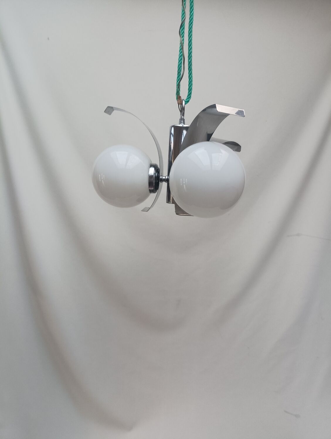 Lampe à suspension Space Age années 60/70