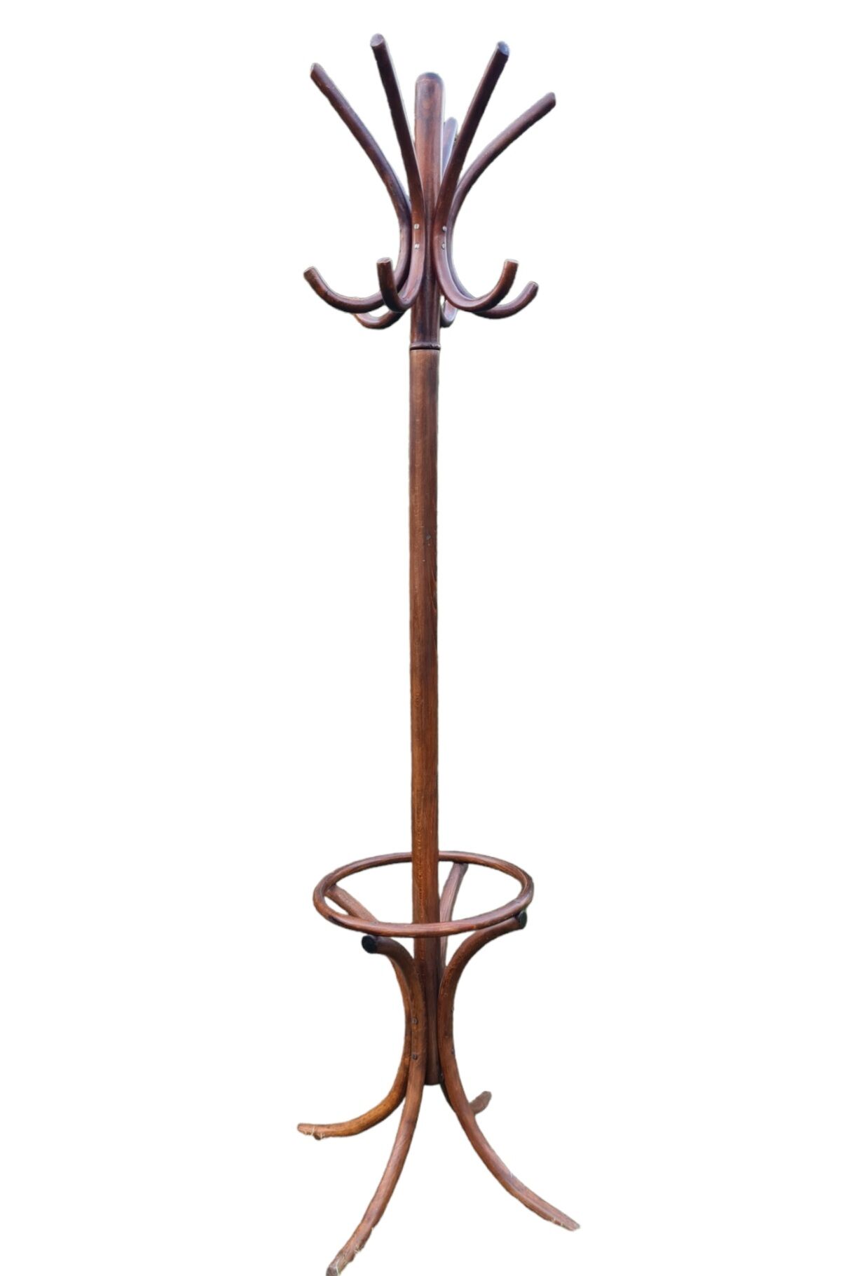 Vintage parrot coat rack