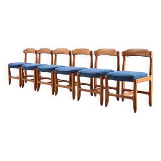 Guillerme & Chambron Ensemble de 6 chaises de salle à manger 'Véronique' pour Votre Maison