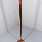 Floor Lamp by Paolo Donatello for Disegnoluce Italy, Copper & Mahogany