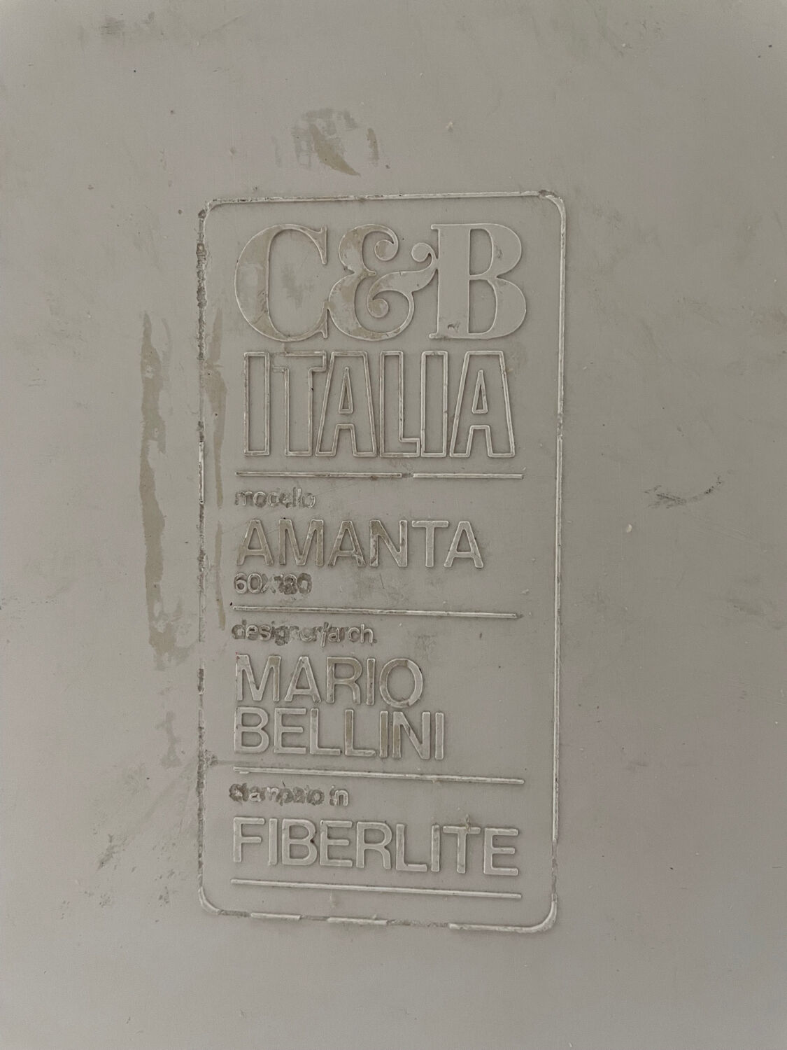 Amanta coffee table by Mario Bellini C&B Italy