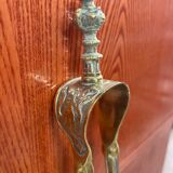 Vintage brass fireplace servant