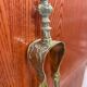 Vintage brass fireplace servant