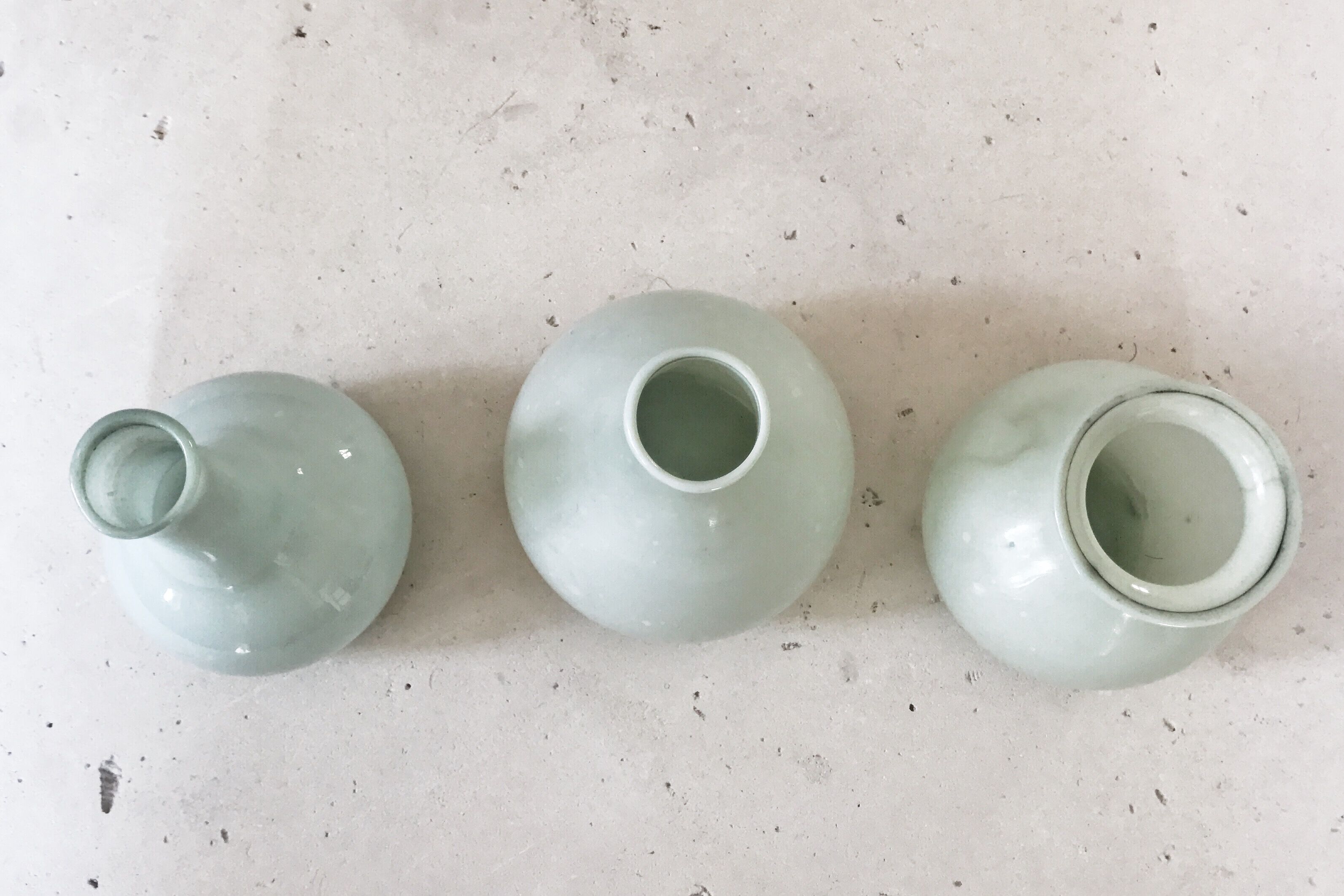 Set of vases in the 1930s