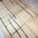 Handmade moroccan berber carpet 256 x 200 cm