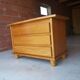 Solid elm chest of drawers - Roche Bobois - Maison Regain style / Luigi Gorgoni