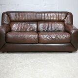 De Sede DS 43 sofa. 2 seats, leather, Switzerland, circa 1970