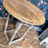 Round side table