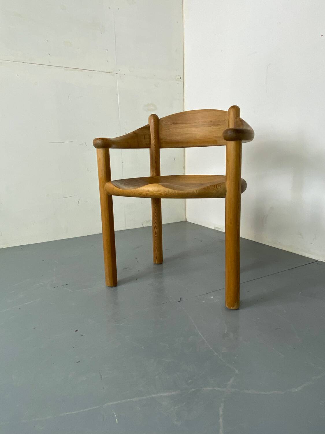 Mid-century danish architectural side or dining chair by rainer daumiller, 1960s