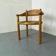 Mid-century danish architectural side or dining chair by rainer daumiller, 1960s