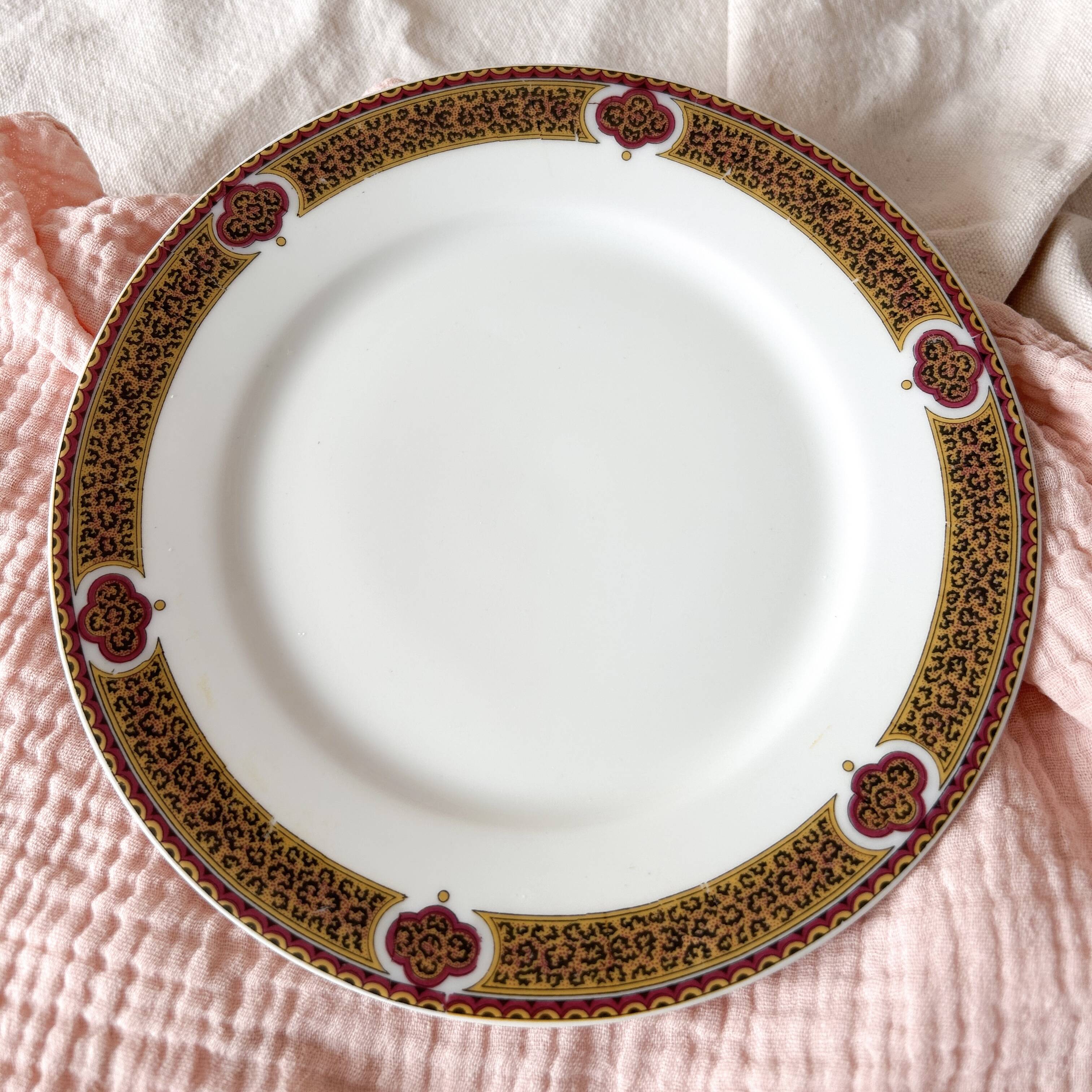 Limoges porcelain plate