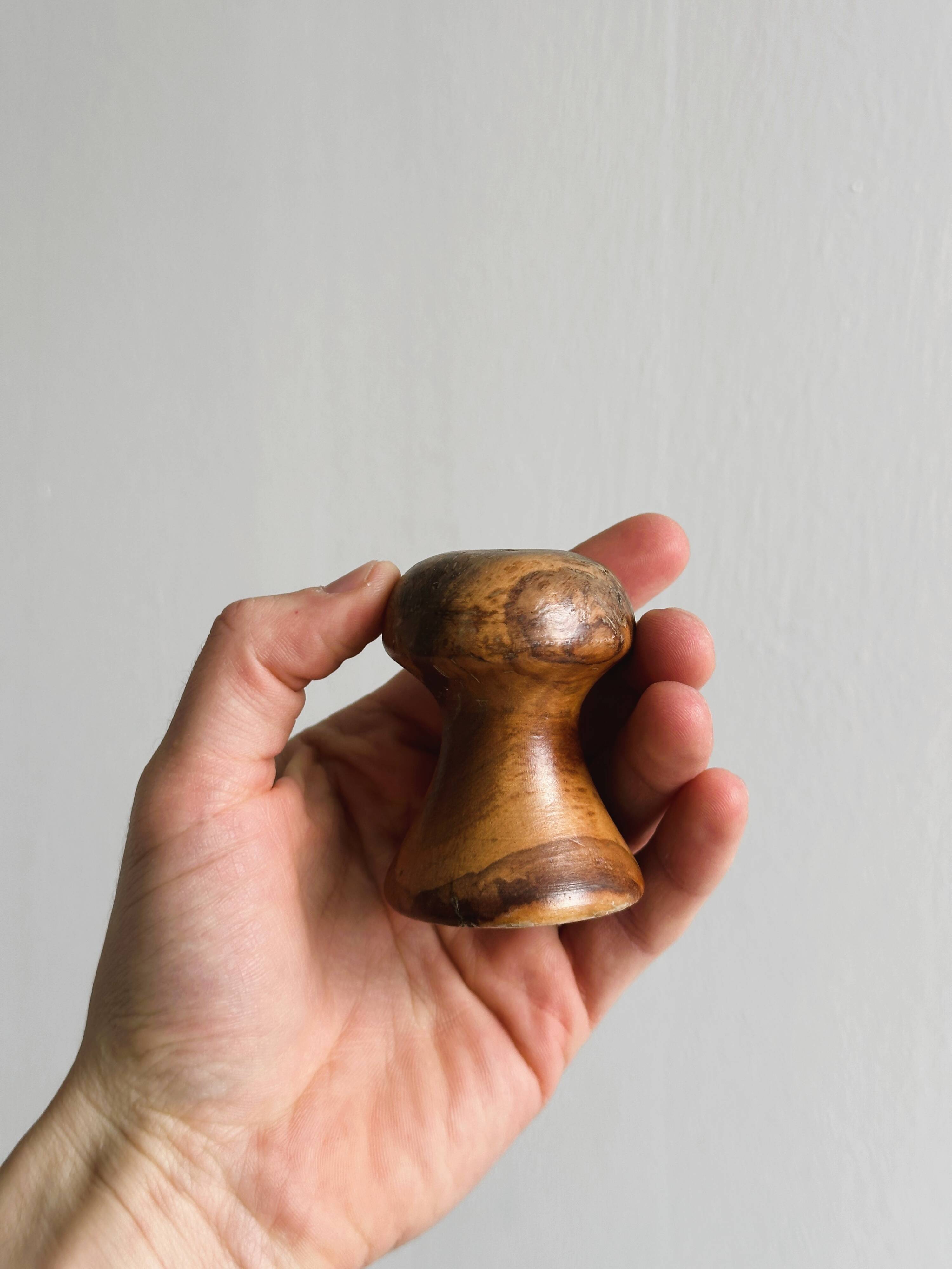 Wooden salt and pepper shakers