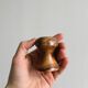 Wooden salt and pepper shakers