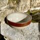 Antique stoneware salad bowls
