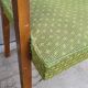 Pair of vintage bridge armchairs 1950s designer compass feet