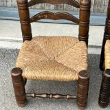 Pair of low chairs