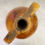 XL Antique Iridescent Glaze Amphora