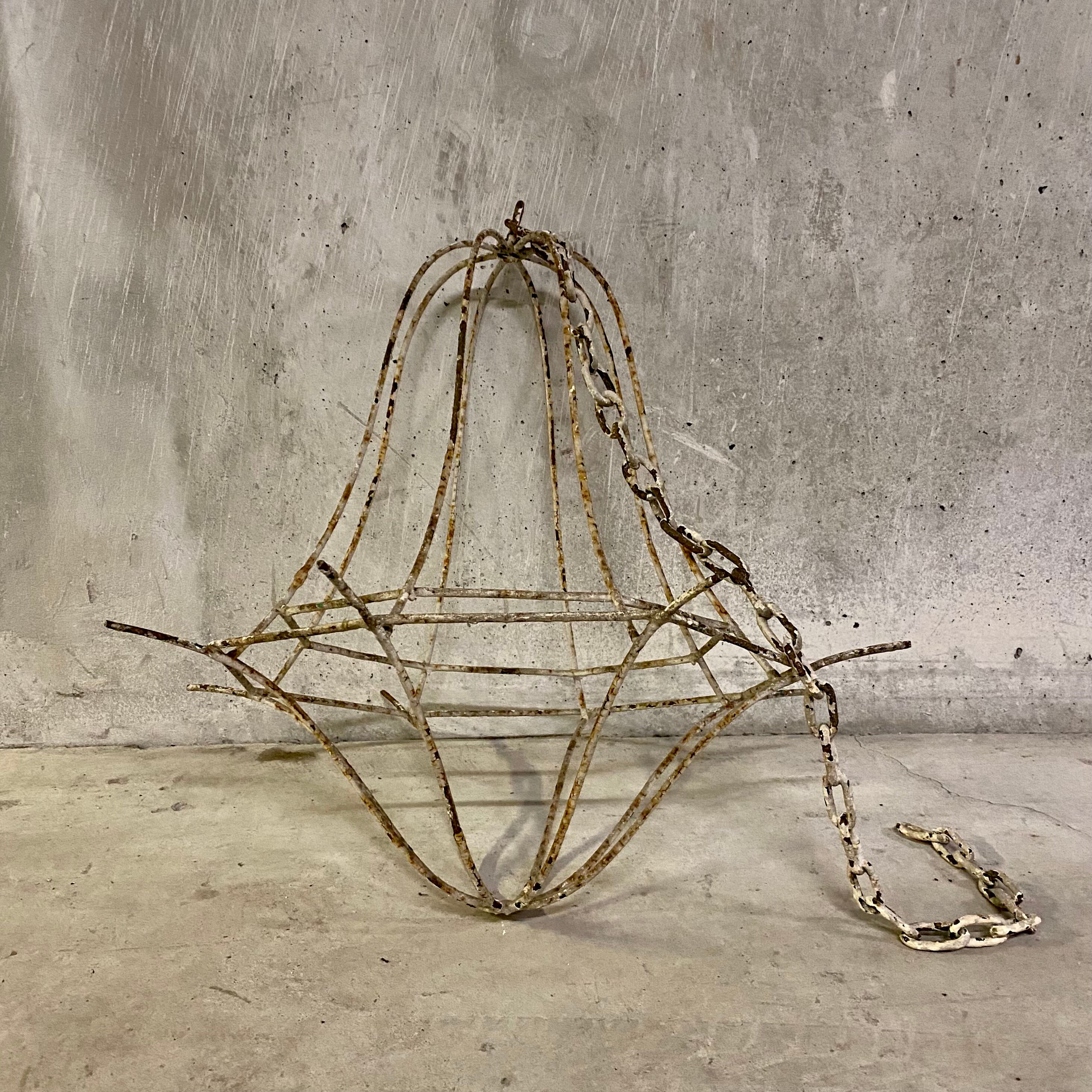 Wrought iron chandelier