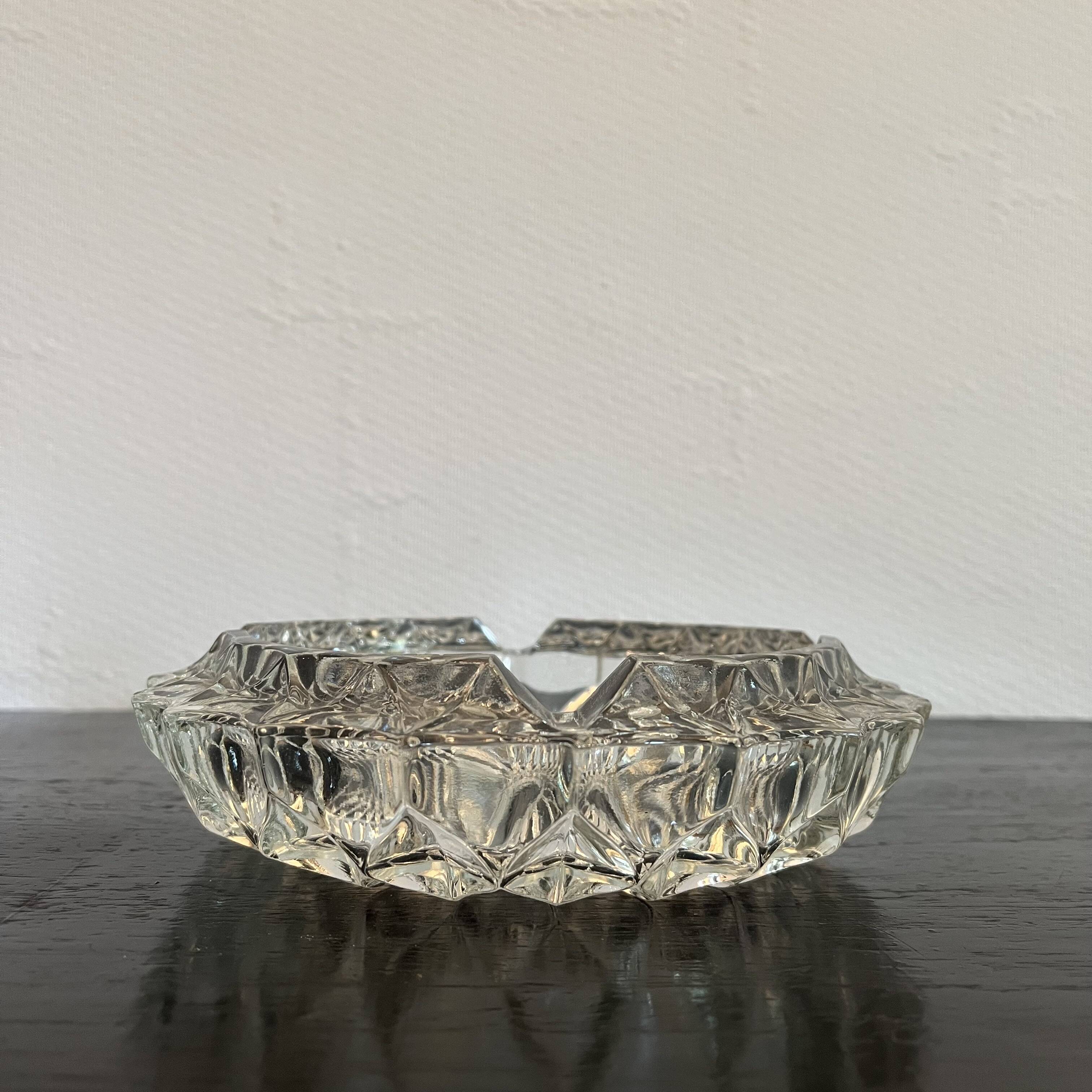 Crystal ashtray