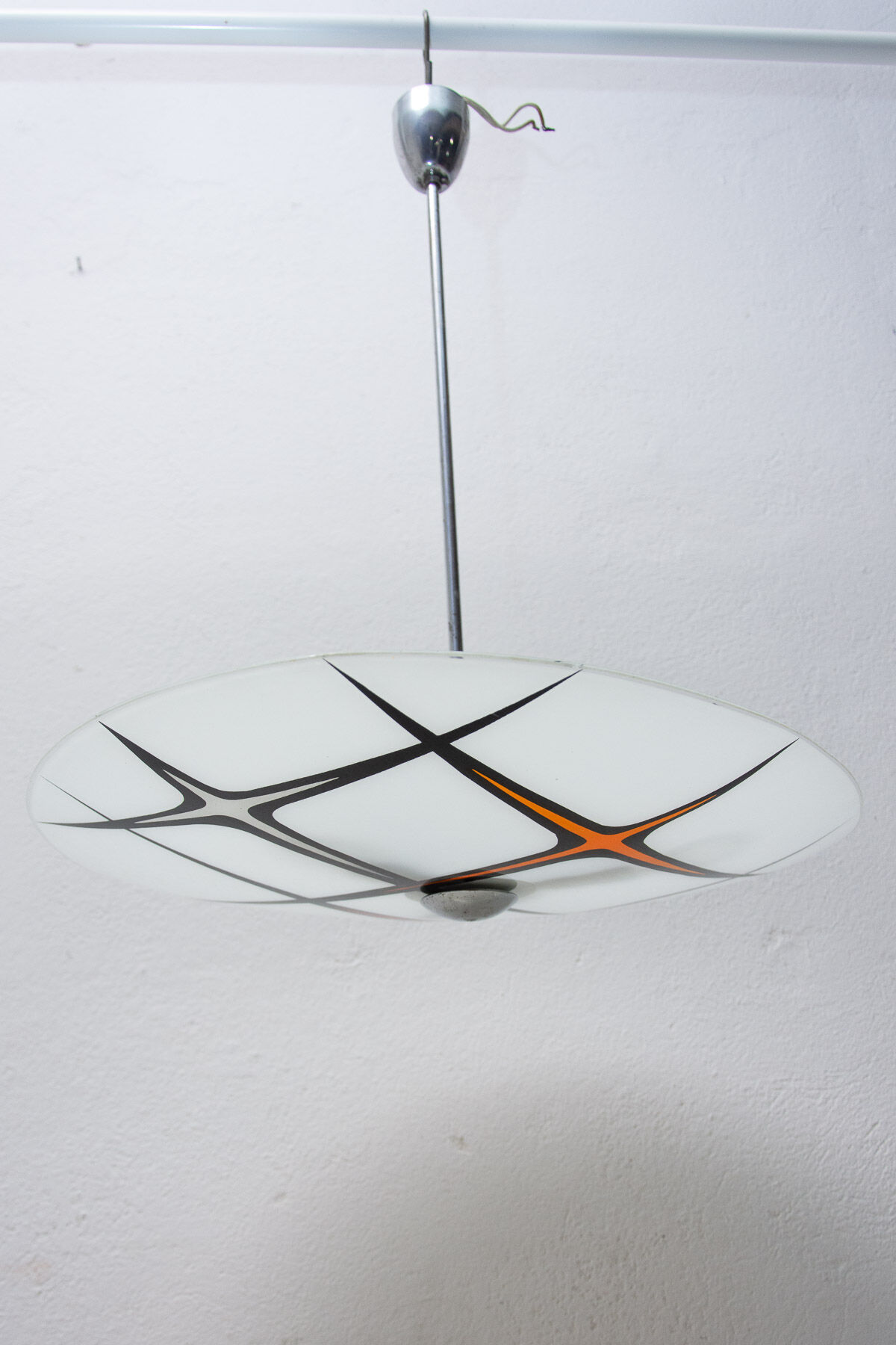 Mid century space age pendant, 1960´s, Czechoslovakia